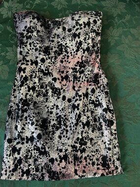 Jovani strapless sequined dress size 8